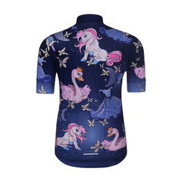 HOLOKOLO Kurzarm Fahrradtrikot - FAIRY TALE - Blau