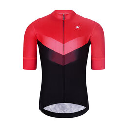 HOLOKOLO Kurzarm Fahrradtrikot - ARROW II - Rot/Schwarz