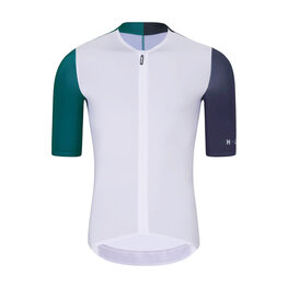 HOLOKOLO Kurzarm Fahrradtrikot - PERFORMANCE - Weiß/mehrfarbig