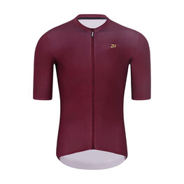 HOLOKOLO Kurzarm Fahrradtrikot - EYELET - bordeaux