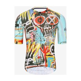 HOLOKOLO Kurzarm Fahrradtrikot - WILDLY II - Hellblau/mehrfarbig