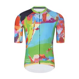 HOLOKOLO Kurzarm Fahrradtrikot - DEER - Grün/mehrfarbig