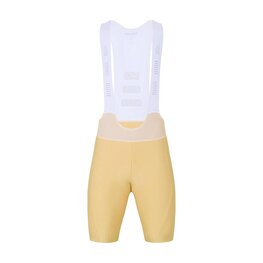 HOLOKOLO Kurze Fahrradhose mit Trägern - NOVEL PRO - Beige