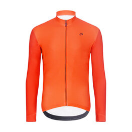 HOLOKOLO Langarm Fahrradtrikot für den Winter - PERFORMANCE WINTER - Orange