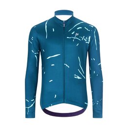 HOLOKOLO Langarm Fahrradtrikot für den Winter - PASSION WINTER - Blau