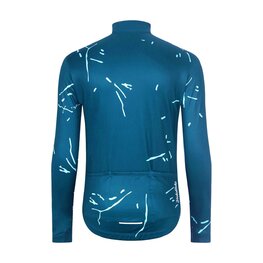 HOLOKOLO Langarm Fahrradtrikot für den Winter - PASSION WINTER - Blau