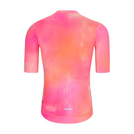 HOLOKOLO Kurzarm Fahrradtrikot - COSMA - Orange/Rosa