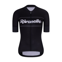 RIVANELLE Kurzarm Fahrradtrikot - GEAR UP - Schwarz