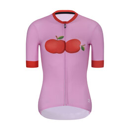 RIVANELLE Kurzarm Fahrradtrikot - FRUIT LADY - Rosa/Rot