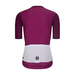 RIVANELLE Kurzarm Fahrradtrikot - TECHNICAL  - Weiß/bordeaux