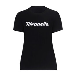 RIVANELLE Kurzarm Fahrrad-Shirt - CREW - Schwarz