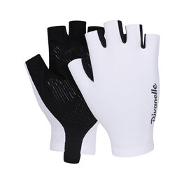 RIVANELLE Fingerlose Fahrradhandschuhe - ELEGANCE TOUCH - Weiß
