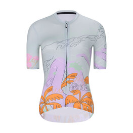 RIVANELLE Kurzarm Fahrradtrikot - SPIRIT - Grau/mehrfarbig