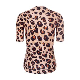 RIVANELLE Kurzarm Fahrradtrikot - WILDCAT II - Beige/Schwarz