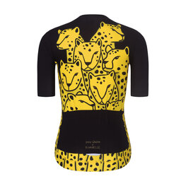RIVANELLE Kurzarm Fahrradtrikot - CHEETAH II - Gelb/Schwarz