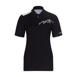 RIVANELLE Kurzarm Fahrradtrikot - ADVENTURE - Schwarz