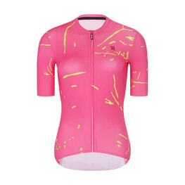 RIVANELLE Kurzarm Fahrradtrikot - PASSION - Rosa/Gelb