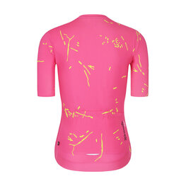 RIVANELLE Kurzarm Fahrradtrikot - PASSION - Rosa/Gelb