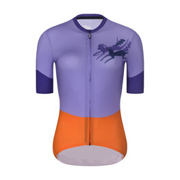 RIVANELLE Kurzarm Fahrradtrikot - STALLION - Blau/Braun
