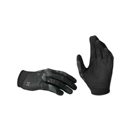 IXS Langfinger-Fahrradhandschuhe - FLOW 1.0 - Schwarz