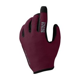 IXS Langfinger-Fahrradhandschuhe - CARVE W - bordeaux