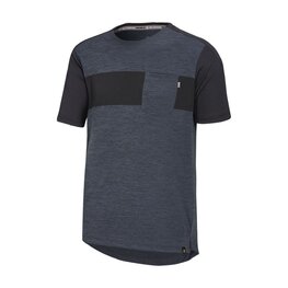 IXS Kurzarm Fahrradtrikot - KIDS FLOW X - Schwarz