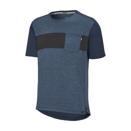 IXS Kurzarm Fahrradtrikot - KIDS FLOW X - Blau