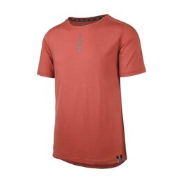 IXS Kurzarm Fahrradtrikot - FLOW MERINO - Rot