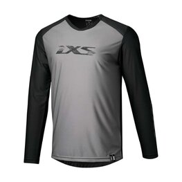 IXS Langarm Fahrradtrikot für den Sommer - TRIGGER LITE 1.0 - Grau