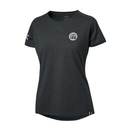IXS Kurzarm Fahrrad-Shirt - FLOW 1.2 W - Schwarz