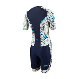 ZONE3 Fahrrad-Unteranzug - ACTIVATE+ - Blau/Weiß