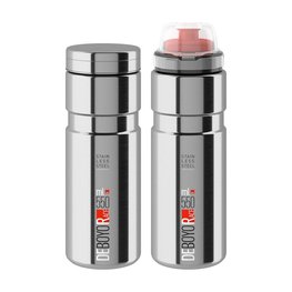 ELITE Fahrrad-Wasserflasche - DEBOYO RACE 500 - Silber