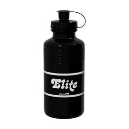 ELITE Fahrrad-Wasserflasche - VINTAGE PE 500 - Schwarz