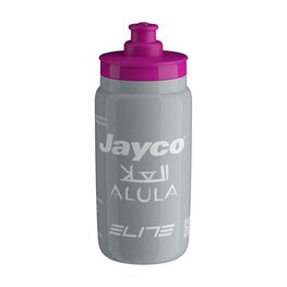 ELITE Fahrrad-Wasserflasche - FLY TEAM JAYCO ALULA 550 - Grau/Lila