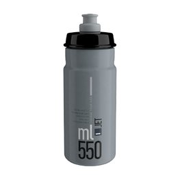 ELITE Fahrrad-Wasserflasche - JET 550 - Grau
