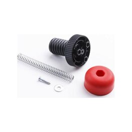 ELITE Ersatzteil - FLEX FEET - Schwarz/Rot