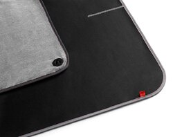 ELITE Trainer-Unterlage - DRY MAT - Schwarz/Grau