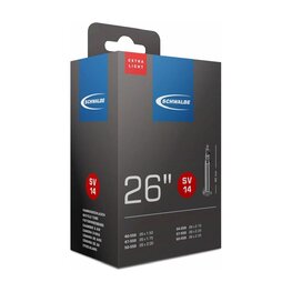 SCHWALBE Reifenschlauch - SV14 26x1.50/2.35 FV 40mm - Schwarz