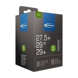 SCHWALBE Reifenschlauch - AV19F 29x2.10/3.00 40 mm - Schwarz