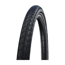 SCHWALBE Reifen - MARATHON 27x1 1/4 (32-630) TWIN SKIN GREEN GUARD - Schwarz