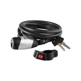 LONGUS Fahrradschloss - EXTREME 10/1800mm - Schwarz