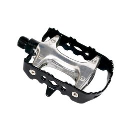 LONGUS Pedale - CAGE MTB FE/AL - Schwarz/Silber