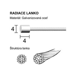 LONGUS Übertragungskabel - SHIFT - Silber