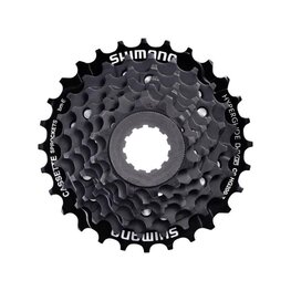 SHIMANO Fahrradkassette - CASSETTE HG200 7 12-28 - Schwarz