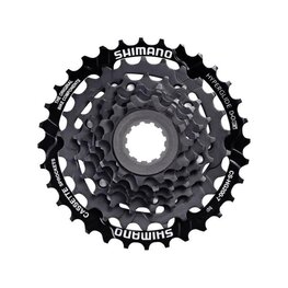 SHIMANO Fahrradkassette - CASSETTE HG200 7 12-32 - Schwarz