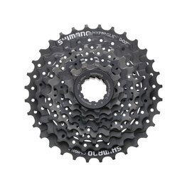 SHIMANO Fahrradkassette - CASSETTE HG31 8 11-30 - Schwarz