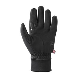 SHIMANO Langfinger-Fahrradhandschuhe - WINDSTOPPER PRIMALOFT - Schwarz