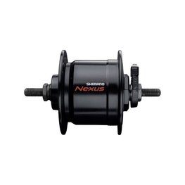 SHIMANO Vorderradnabe mit Dynamo - DHC3000 36 - Schwarz