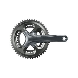 SHIMANO Kurbeln und Kettenblätter - TIAGRA 4700 175mm 50/34 - Grau