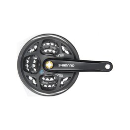 SHIMANO Kurbeln und Kettenblätter - ALTUS M311 170mm 42/32/22 - Schwarz